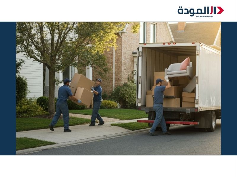 فريق دار المودة ينفذ عملية نقل عفش بالقويعية بأسلوب احترافي ومنظم